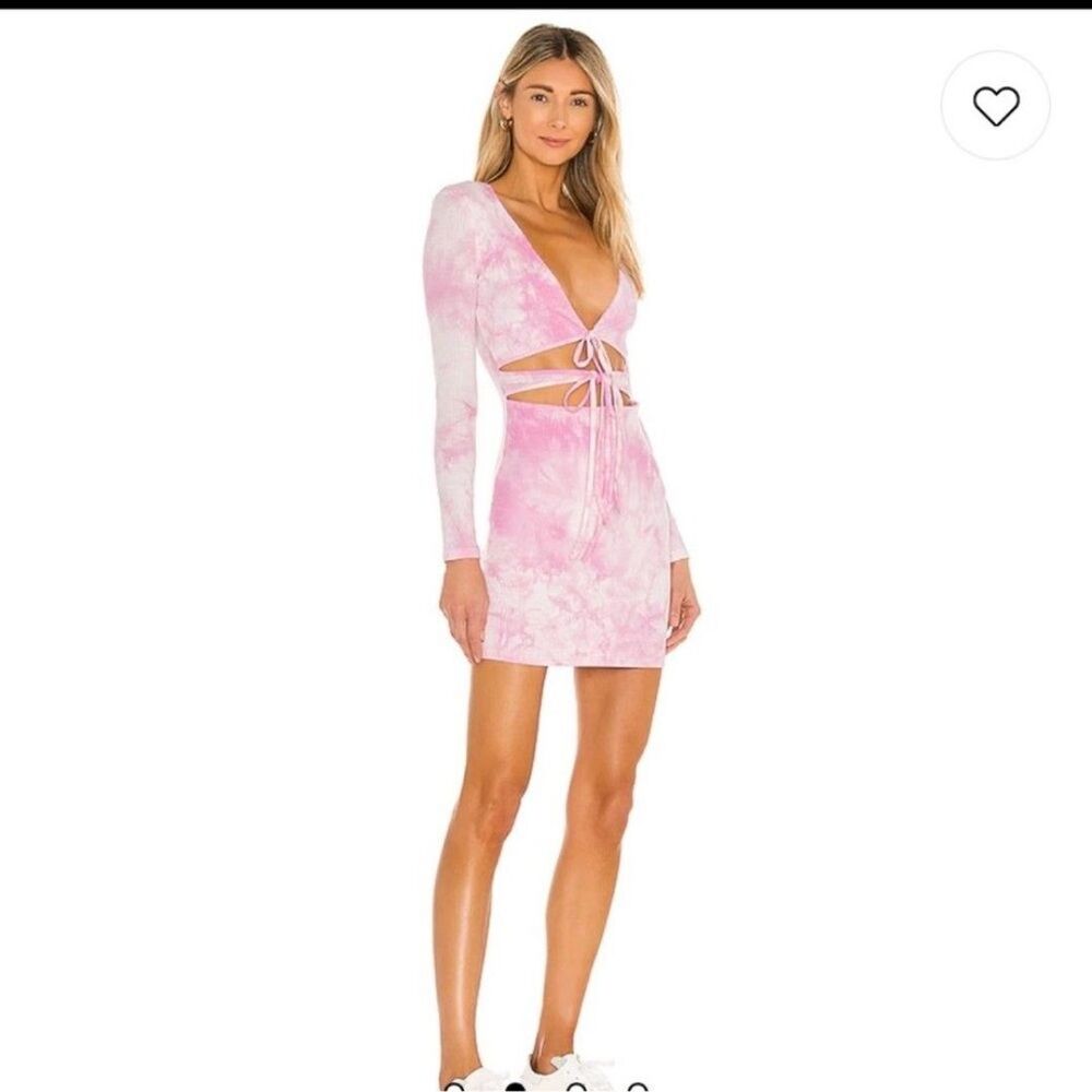 Lovers and Friends Mini Dress in Pink - Picture 2 of 6